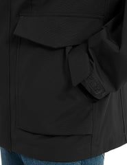 HARDLAND Men's Waterproof Tactical Jacket with Hood – Warm Outdoor Cargo Coat