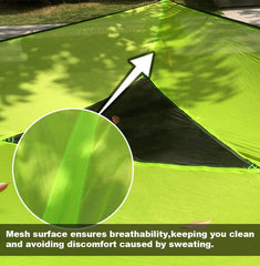 HARDLAND Giant 3-Person Camping Hammock