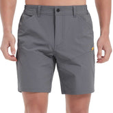 HARD LAND Men's Quick Dry Cargo Hiking Shorts with Multi Pockets