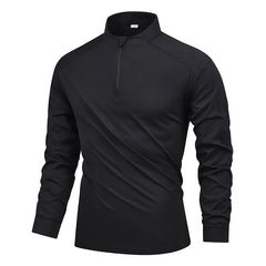 HARDLAND Men’s Tactical Quarter Zip Long Sleeve Shirt