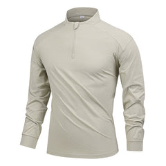 HARDLAND Men’s Tactical Quarter Zip Long Sleeve Shirt