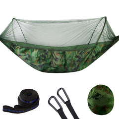 HARDLAND Portable Camping Hammock with Mosquito Net