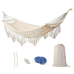 Hardland Hanging Swing Double Boho Macrame Hammock