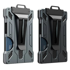 Outdoor Tactical Magsafe Aluminum Smart RFID Card Holder | HARD LAND