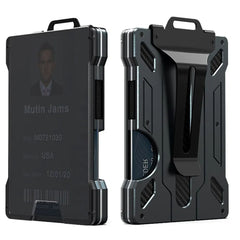 Outdoor Tactical Magsafe Aluminum Smart RFID Card Holder | HARD LAND