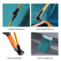 HARDLAND Instant Pop Up 4 Person Camping Tents