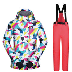 HARDLAND Fashion Women's Ski Jackets And Pants Set
