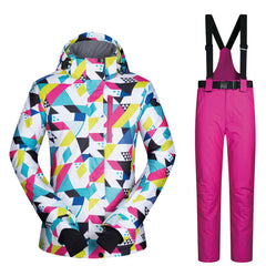 HARDLAND Fashion Women's Ski Jackets And Pants Set