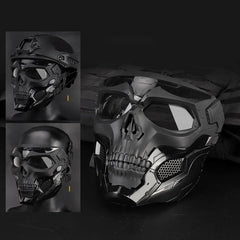 HARDLAND Airsoft Mask Full Face Paintball Mask Anti Fog and Goggles