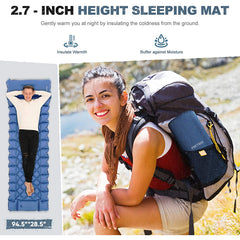 HARDLAND Lightweight Camping Air Sleeping Pad Mat