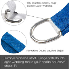 HARDLAND Sun Shade Sails Square/Triangle Canopy