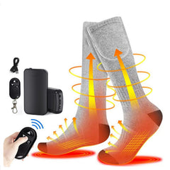 HARDLAND Unisex Remote Control Electric Heated Socks