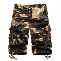 HARDLAND Men's Cotton Twill Cargo Shorts Outdoor Wear Lightweight