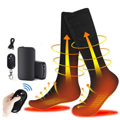 HARDLAND Unisex Remote Control Electric Heated Socks