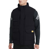 HARDLAND Men's Padded Puffer Vest Water-Resistant Sleeveless Winter Vest
