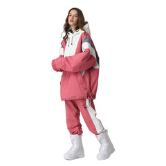 HARDLAND Women's Snow Addict Street Fashion Outdoor Jacket & Pants Set
