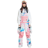 HARDLAND Women's Insulated Overalls Bib Snow Pants