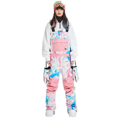 HARDLAND Women's Insulated Overalls Bib Snow Pants
