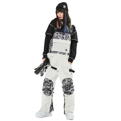 HARDLAND Women's Insulated Overalls Bib Snow Pants