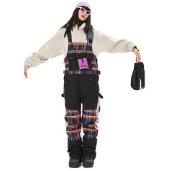 HARDLAND Women's Insulated Overalls Bib Snow Pants