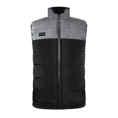 HARDLAND Heated Vest 9 Heating Zones, 2 Separate Controller, USB Lightweight Electric Jacket for Men