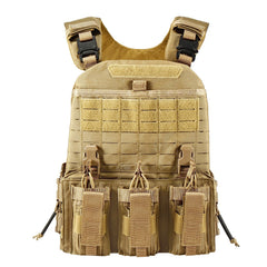 HARDLAND Quick Release Lightweight Military Molle Modular Soft Hard Armor Tactical Plate Carrier Vest