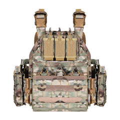 HARDLAND Outdoor Quick Release Tactical Military Vest Airsoft Vest for Men