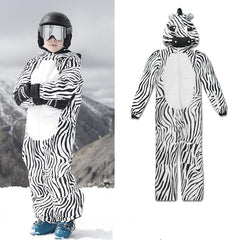 HARDLAND Boy & Girls Waterproof Winter Animal Friendly One Piece Snowsuits