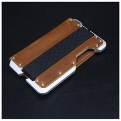 HARDLAND Genuine Leather Bifold Wallet RFID Blocking