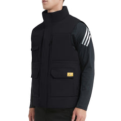 HARDLAND Men's Padded Puffer Vest Water-Resistant Sleeveless Winter Vest