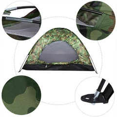 HARDLAND 2 Person Waterproof Camouflage Tents