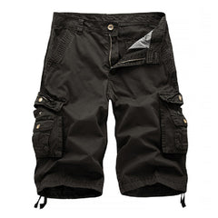 HARDLAND Men's Cotton Twill Cargo Shorts Outdoor Wear Lightweight