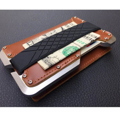 HARDLAND Genuine Leather Bifold Wallet RFID Blocking