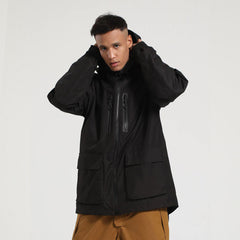HARDLAND Men's Winter Cargo Snowboard Jacket