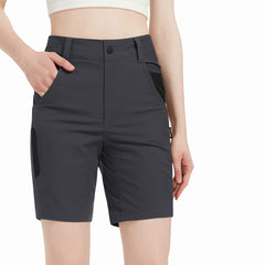 HARDLAND Women's Hiking Cargo Shorts Outdoor Summer Shorts Quick Dry Lightweight