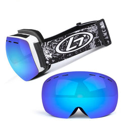 HARDLAND Ski Goggles, Anti-Fog Protection Snowboard Dual Lens for Men Women