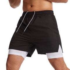 HARDLAND Men's 2-in-1 Stealth Outdoor Sports Shorts
