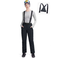 HARDLAND Women’s Snow Pants With Belt