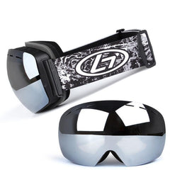 HARDLAND Ski Goggles, Anti-Fog Protection Snowboard Dual Lens for Men Women