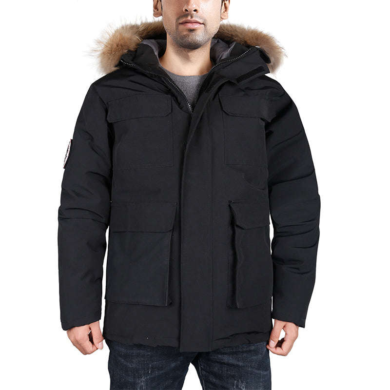 Men's Goose Down Jacket Parka