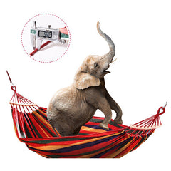 HARDLAND Portable 2 Person Cotton Canvas Hammock