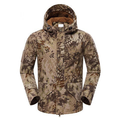 HARDLAND Men's Hooded Tactical Jacket