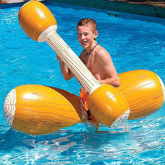 HARDLAND 2 Pcs Set Inflatable Floating Toys With Inflator