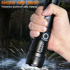HARDLAND 5 Modes USB Zoom LED Torch