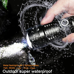 HARDLAND 5 Modes USB Zoom LED Torch
