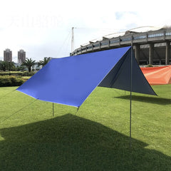 HARDLAND Lightweight Hammock Tarp Awning Canopy with Poles