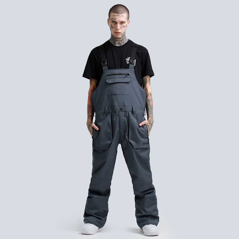 Hardland Men's Waterproof Snow Ski Overalls Pants