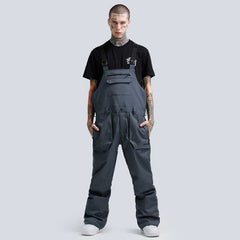 Hardland Men's Waterproof Snow Ski Overalls Pants