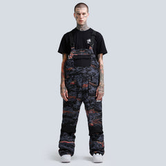 Hardland Men's Waterproof Snow Ski Overalls Pants