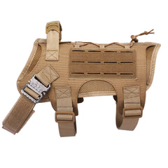 HARDLAND Tactical Dog Harness Working Dog Molle Vest